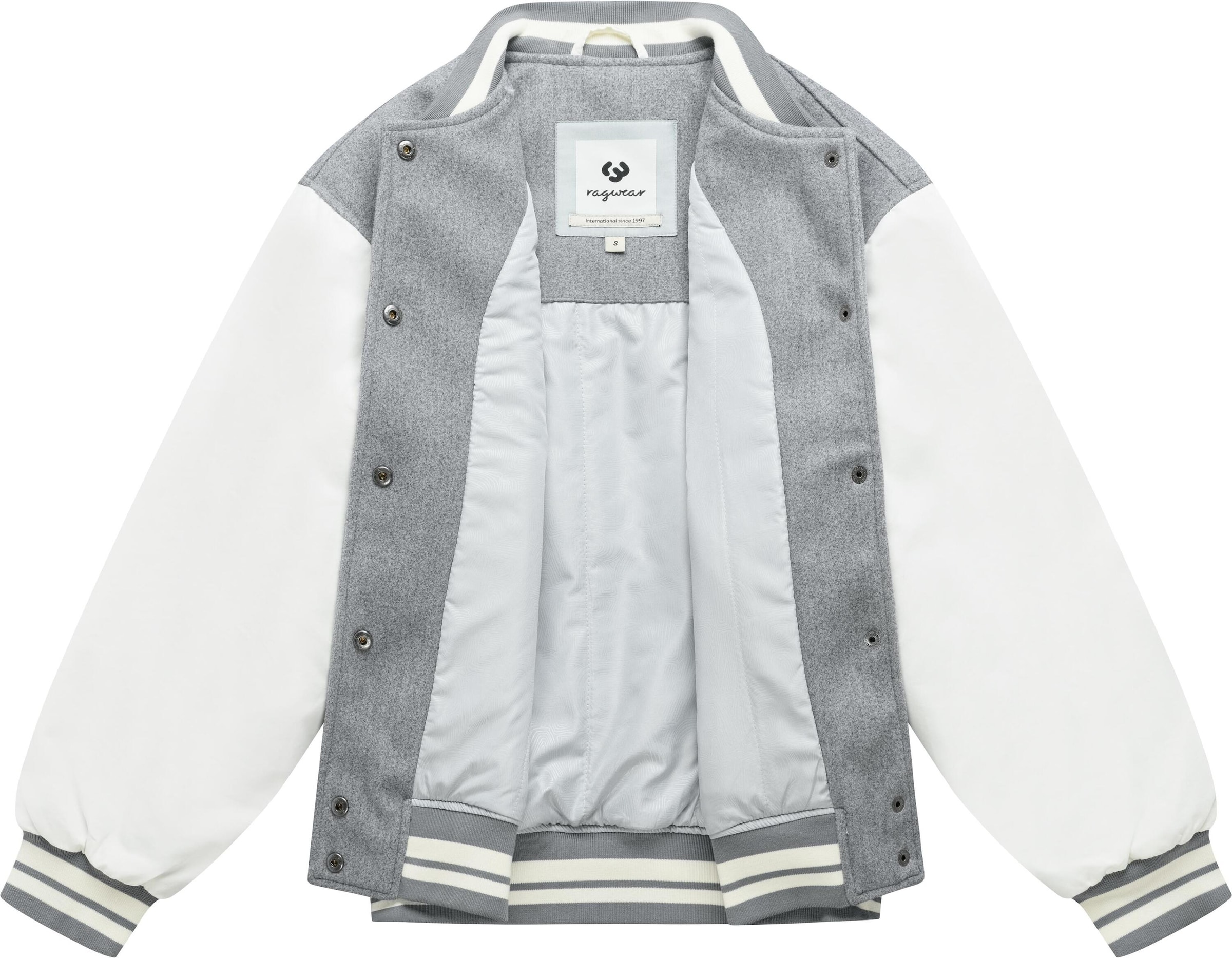 Ragwear Between-season jacket 'Clubie Y' in Grey