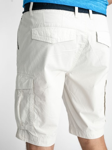 Petrol Industries tavaline Klapptaskutega püksid, värv valge