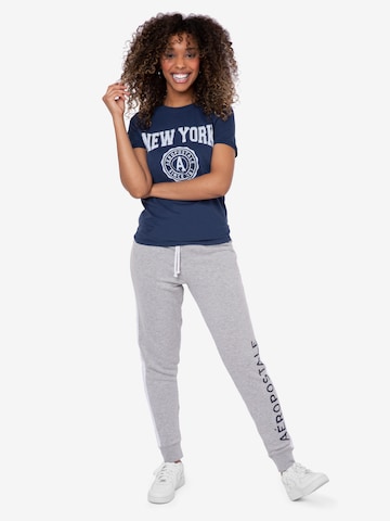 AÉROPOSTALE - Camisa 'New York' em azul