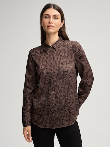 JOOP! Blouse 'Bliss' in Brown: front