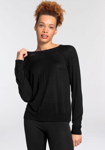 FLASHLIGHTS Pullover in Schwarz