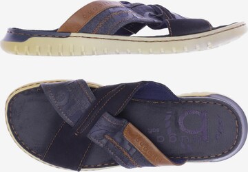 bugatti Sandals & Slippers in 45 in Blue: front