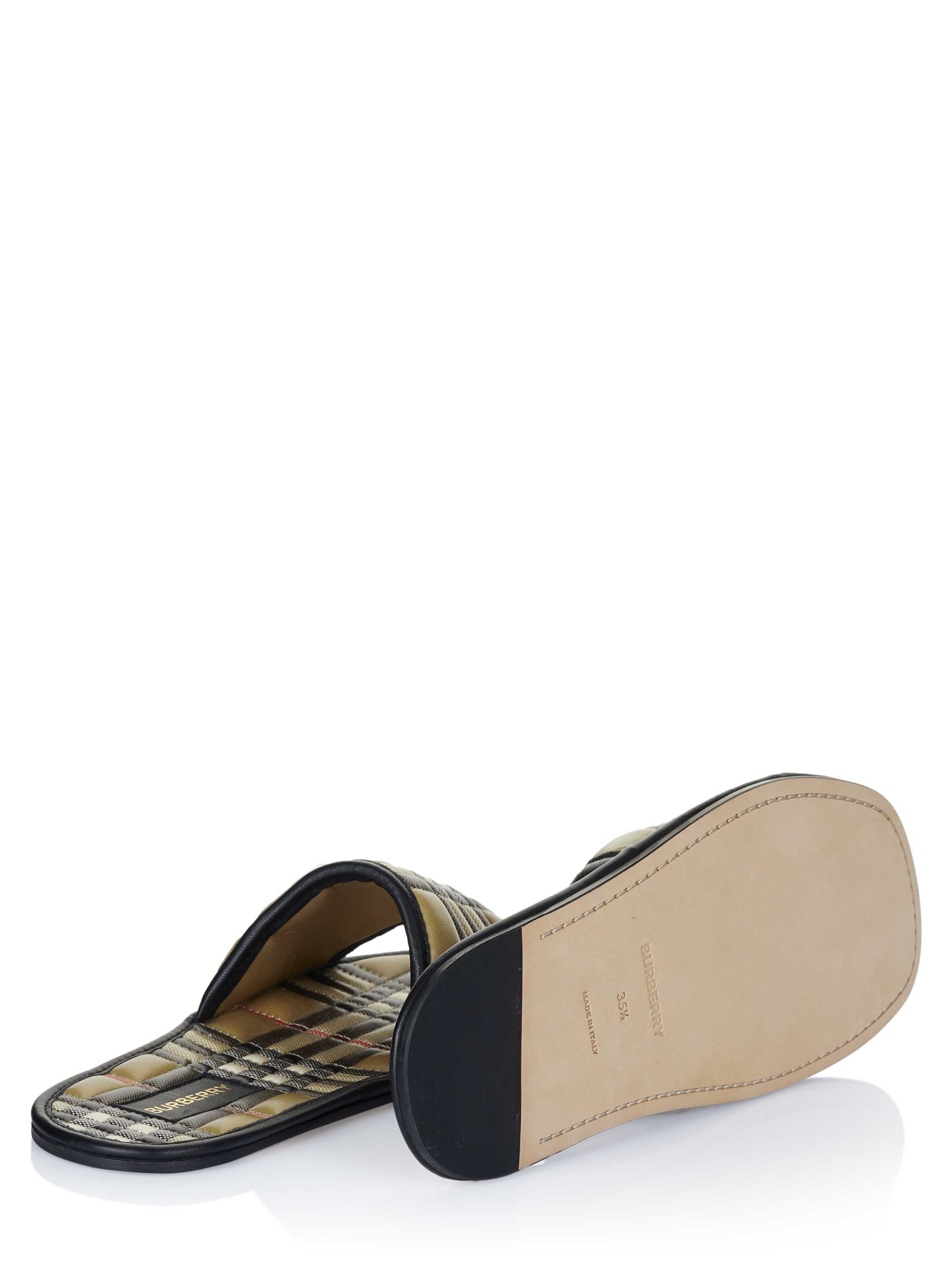 BURBERRY Sandaal 'Burberry Sandale' in Beige