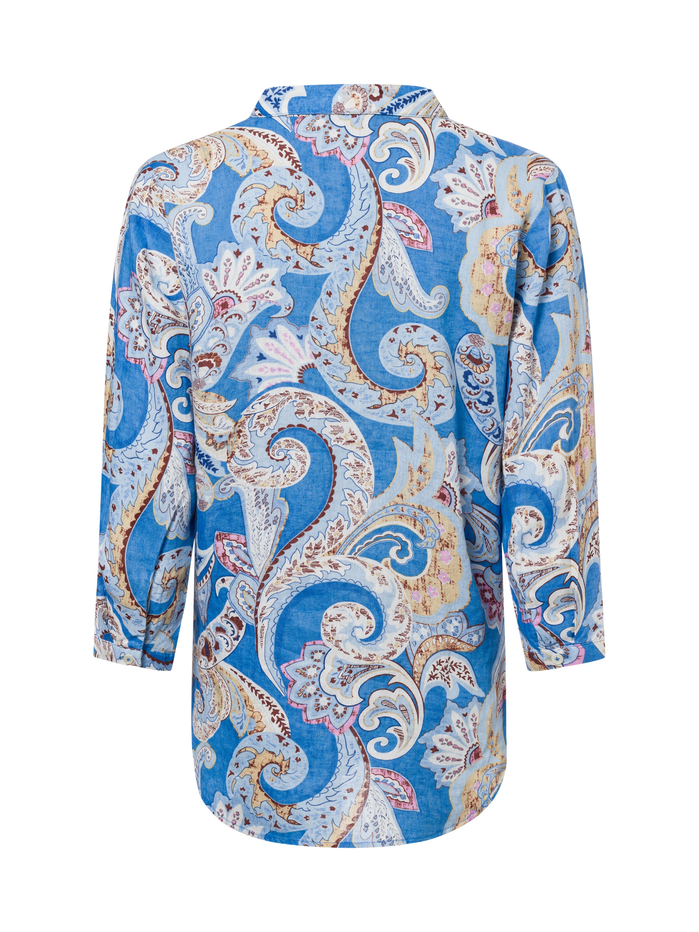 Marie Lund Bluse in Blau