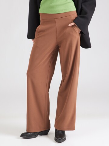Wide leg Pantaloni 'JDYLOUISVILLE CATIA' di JDY in marrone: frontale