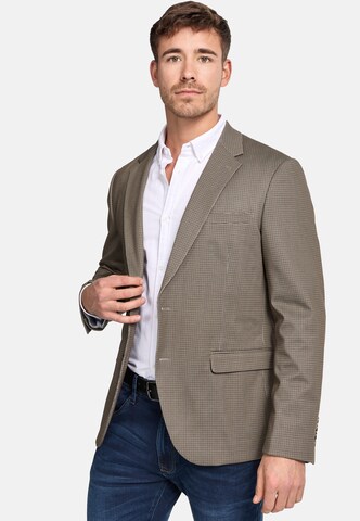 JEFF Slim fit Suit Jacket 'Oscar' in Beige: front