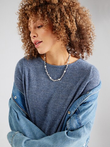ONLY Carmakoma Gebreide jurk 'CARMARTHA' in Blauw