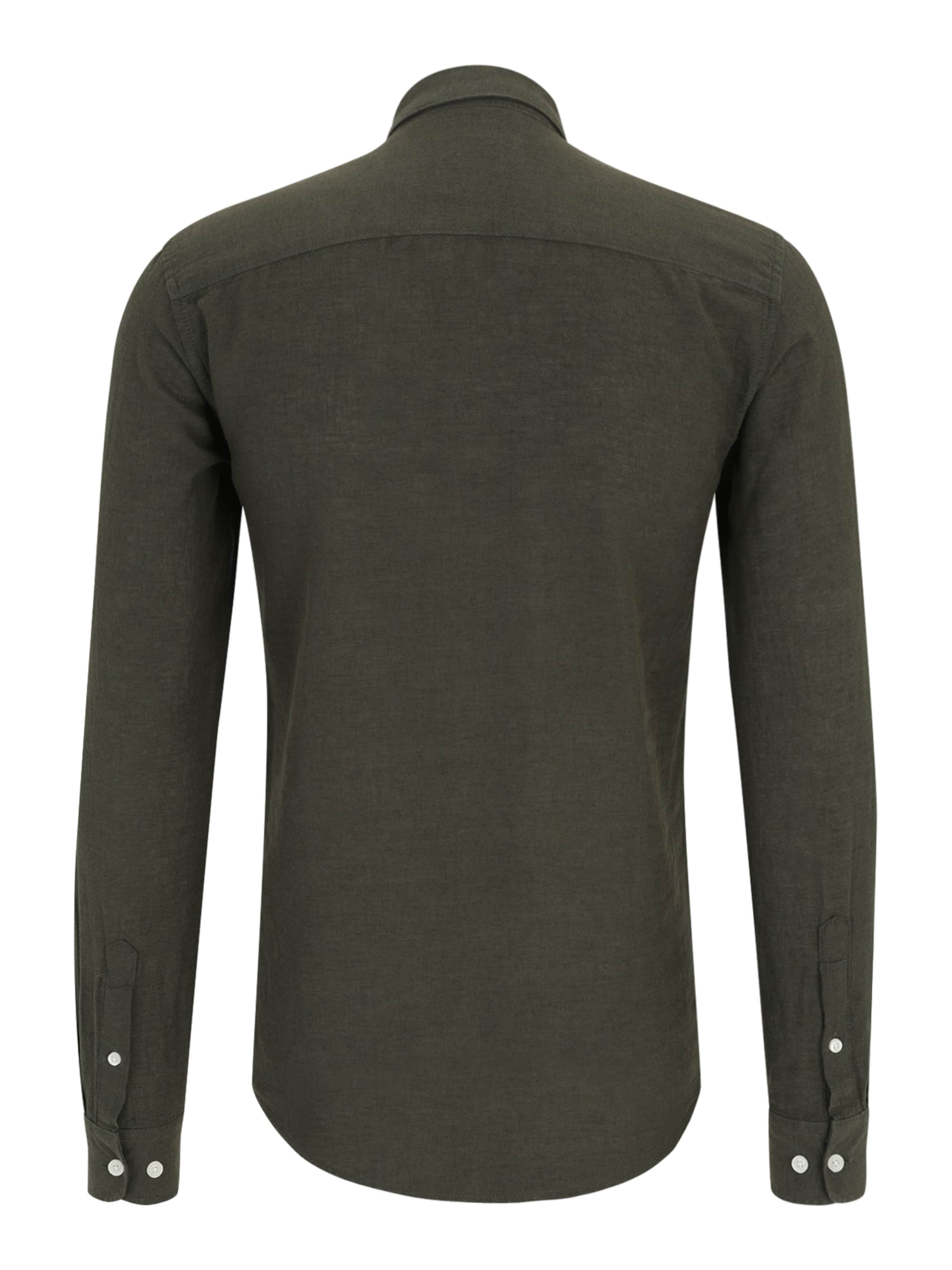 Only & Sons Přiléhavý střih Košile 'Caiden' – zelená