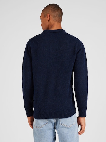 SELECTED HOMME Sweater 'Rai' in Blue
