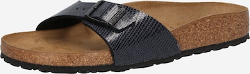 BIRKENSTOCK Mule 'Madrid' in Blue: front