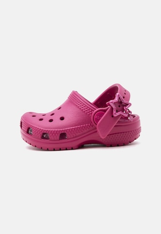 Crocs Sandals 'Classic Star' in Pink: front