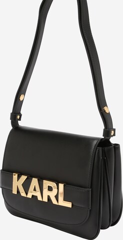 Karl Lagerfeld - Bolso de hombro en negro