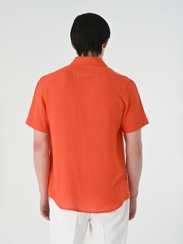 Regular fit Camicia di Antioch in arancione