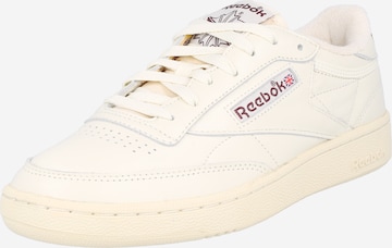 Reebok Låg sneaker 'Club C 85 Vintage' i vit: framsida