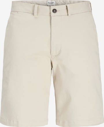 Pantalon JACK & JONES en beige : devant