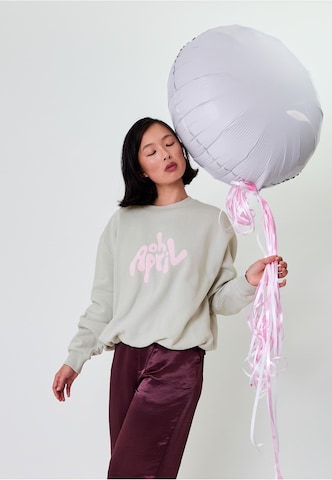 OH APRIL Mikina 'Balloon' – šedá: přední strana