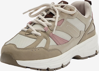 Sneaker bassa Pull&Bear di colore beige / crema / rosa chiaro, Visualizzazione prodotti