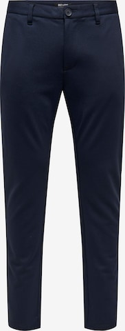 Only & Sons Chino Pants 'Markus' in Blue: front
