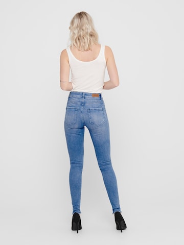 ONLY Skinny Jeans 'Blush' in Blau