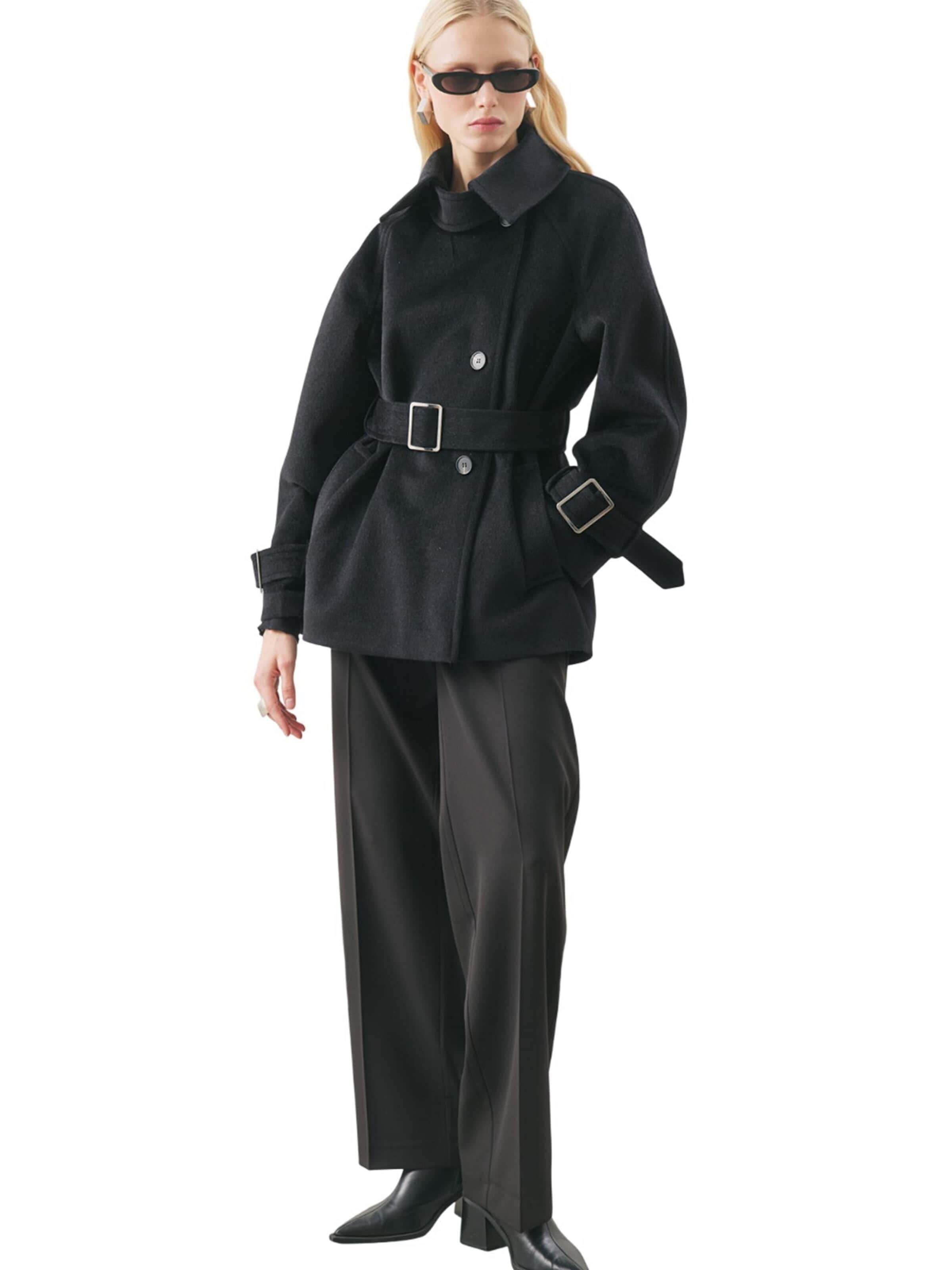 MANUKA Winterjacke‌‌ in Schwarz