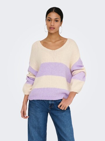 JDY Pullover 'JDYDinea' in Beige