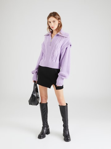 PATRIZIA PEPE - Pullover 'MAGLIA' em roxo