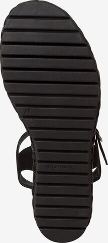 TAMARIS Strap Sandals in Black