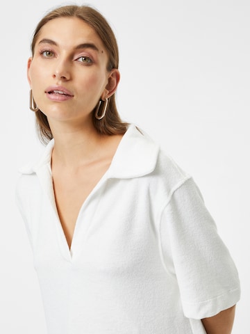 Gina Tricot Shirt 'Everly' in Weiß