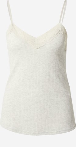 Chemise de nuit Hunkemöller en beige : devant