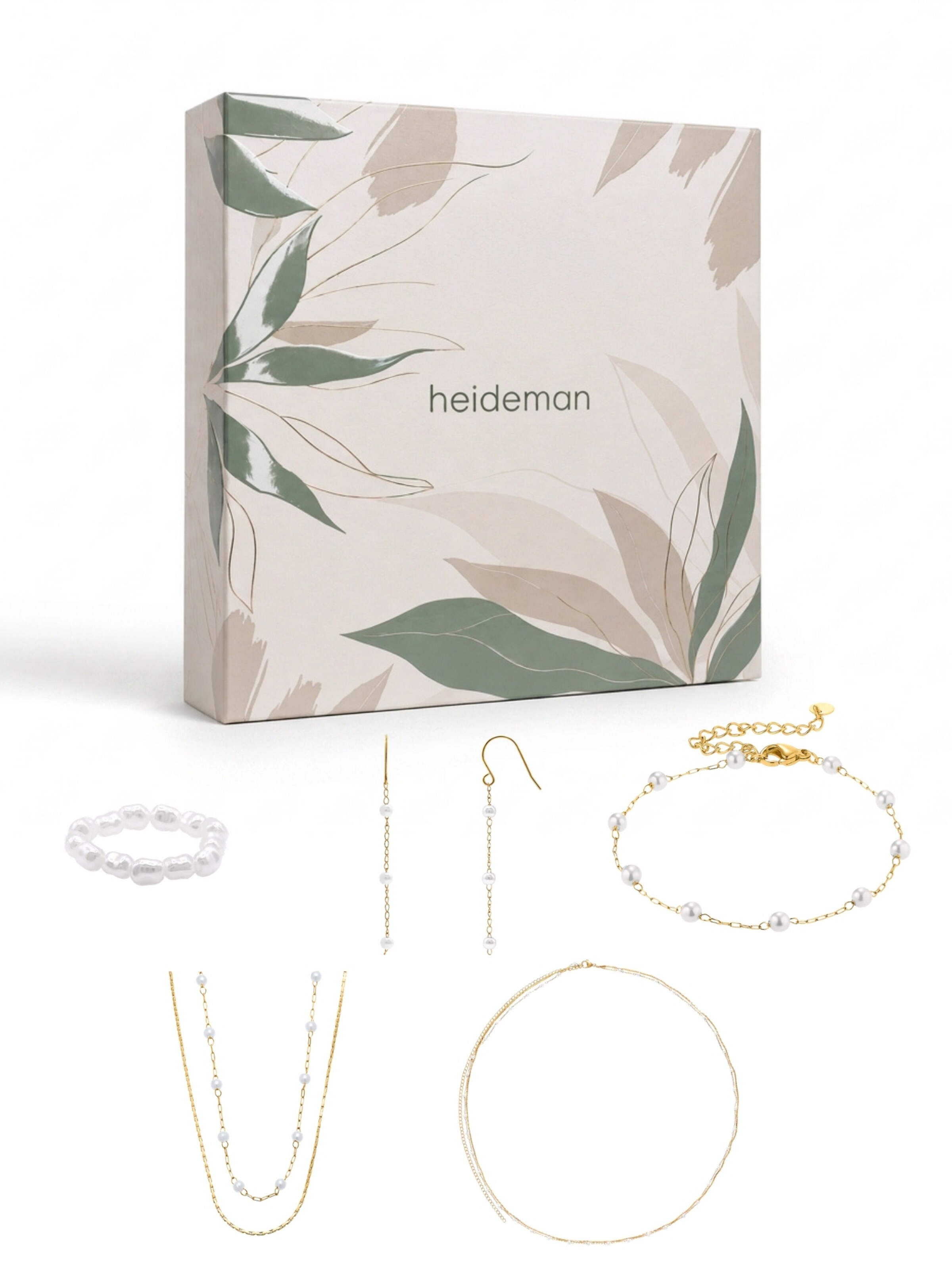 Parure de bijoux 'Ibiza' Heideman en or