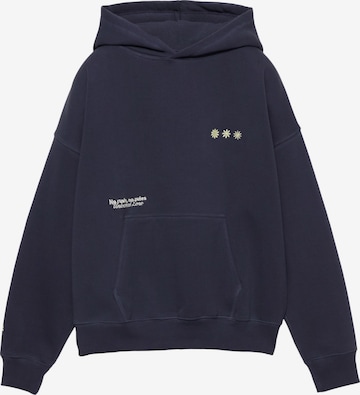 Pull&BearSweater majica 'PACIFIC' - plava boja: prednji dio