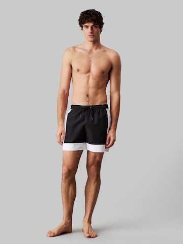 Shorts de bain 'Intense Power' Calvin Klein Swimwear en blanc