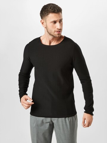 DRYKORN Sweater 'Rik' in Black: front