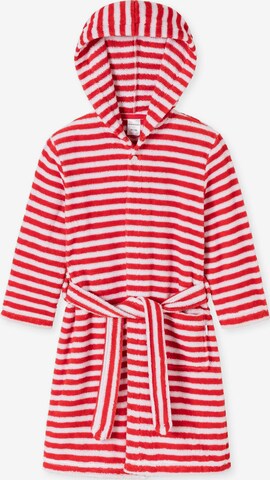 SCHIESSER Bathrobe in Red: front