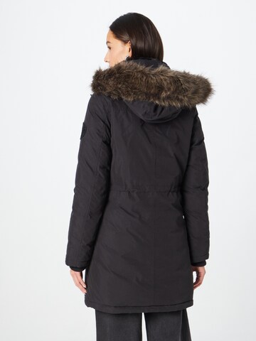 Superdry Winterparka 'Everest' in Zwart