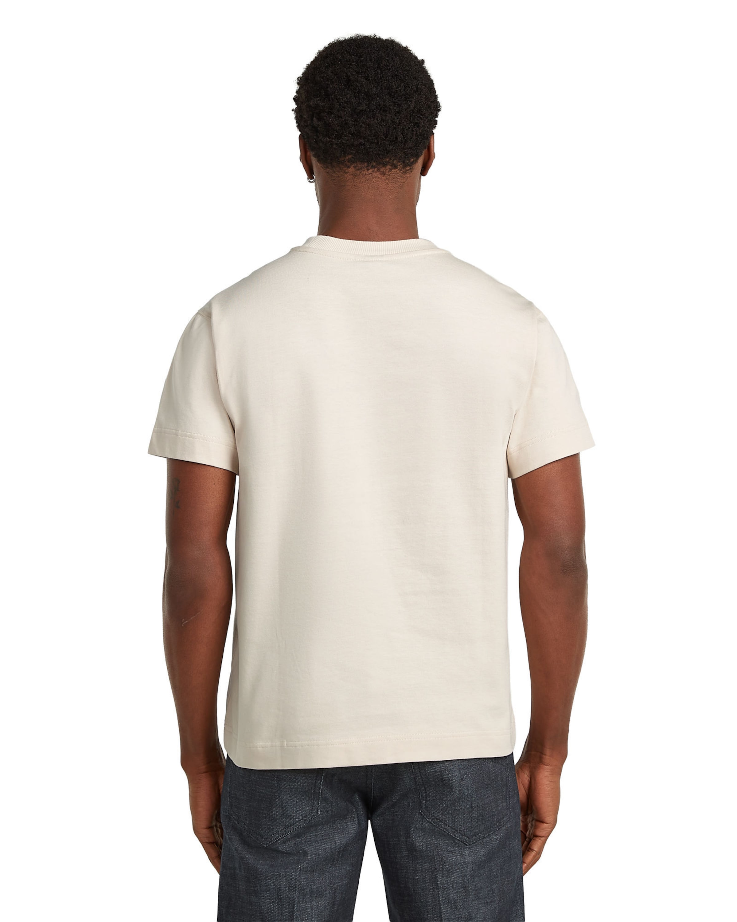 G-STAR T-Shirt - 'GS-01 T-Shirt' in Weiß