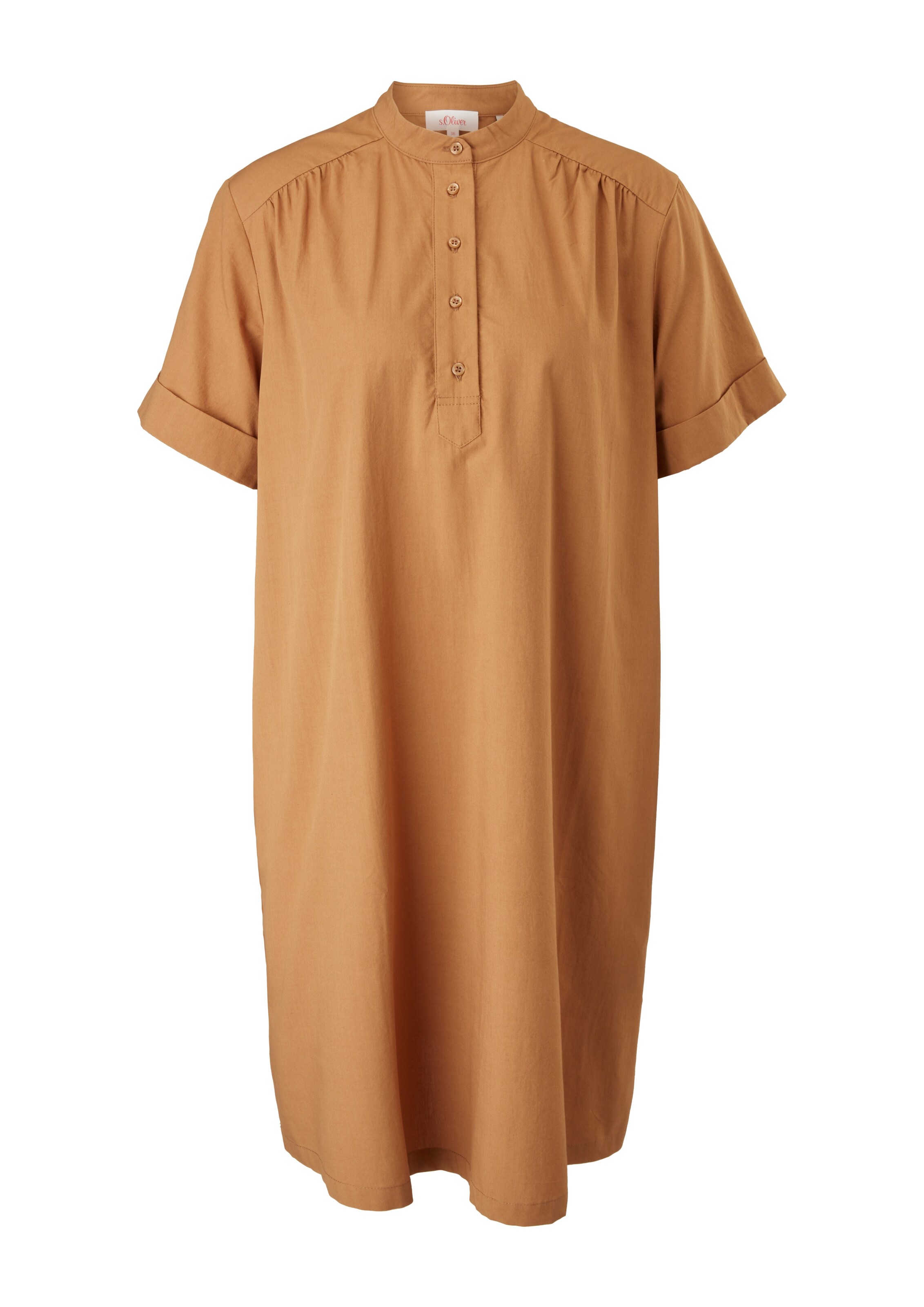 s.Oliver Robe-chemise en noisette, Vue avec produit