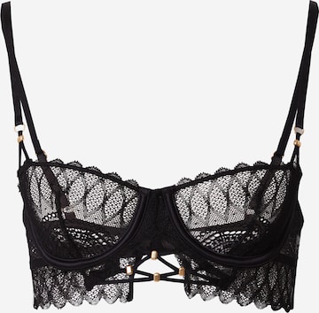 Balconnet Soutien-gorge 'INTENSE - N.9' ETAM en noir : devant