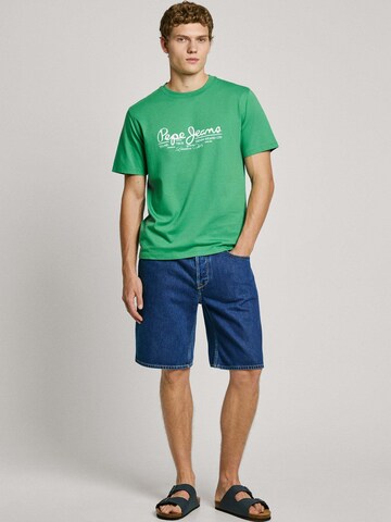 Maglietta ' DUMAS ' di Pepe Jeans in verde