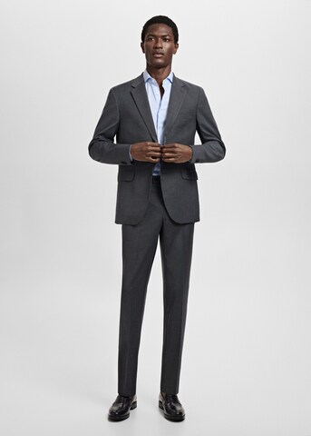 MANGO MAN Slim fit Button Up Shirt 'Emporda' in Blue