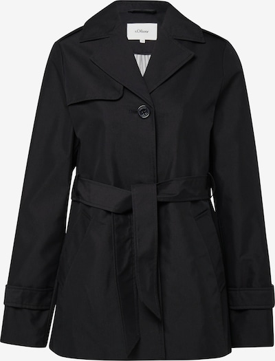 s.Oliver Between-seasons coat in XXS in Black, Item view