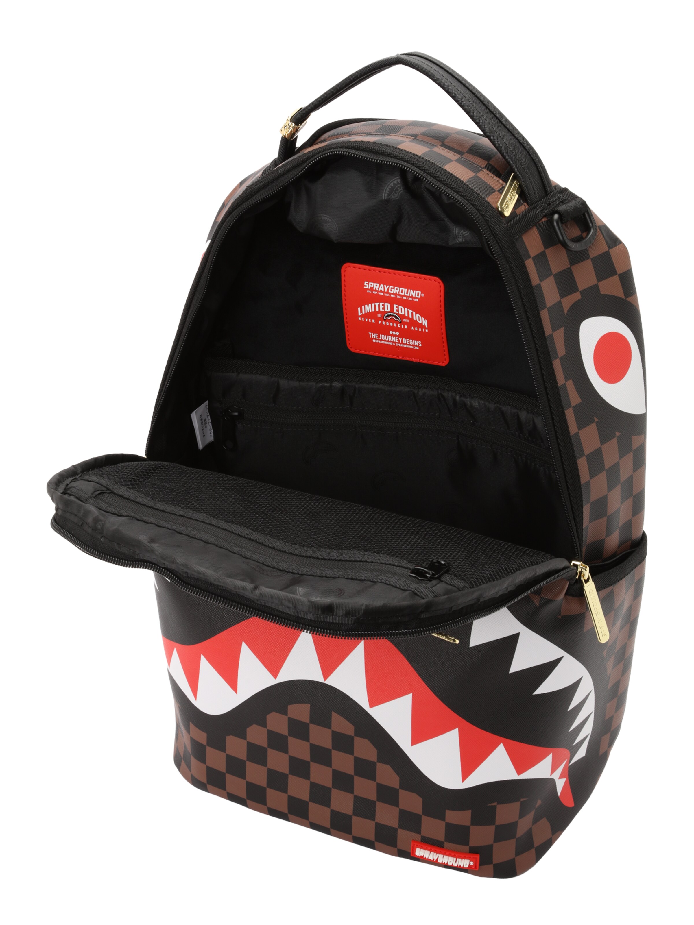 Zaino 'SHARKS IN PARIS LOST & FOUND' di Sprayground in colori misti