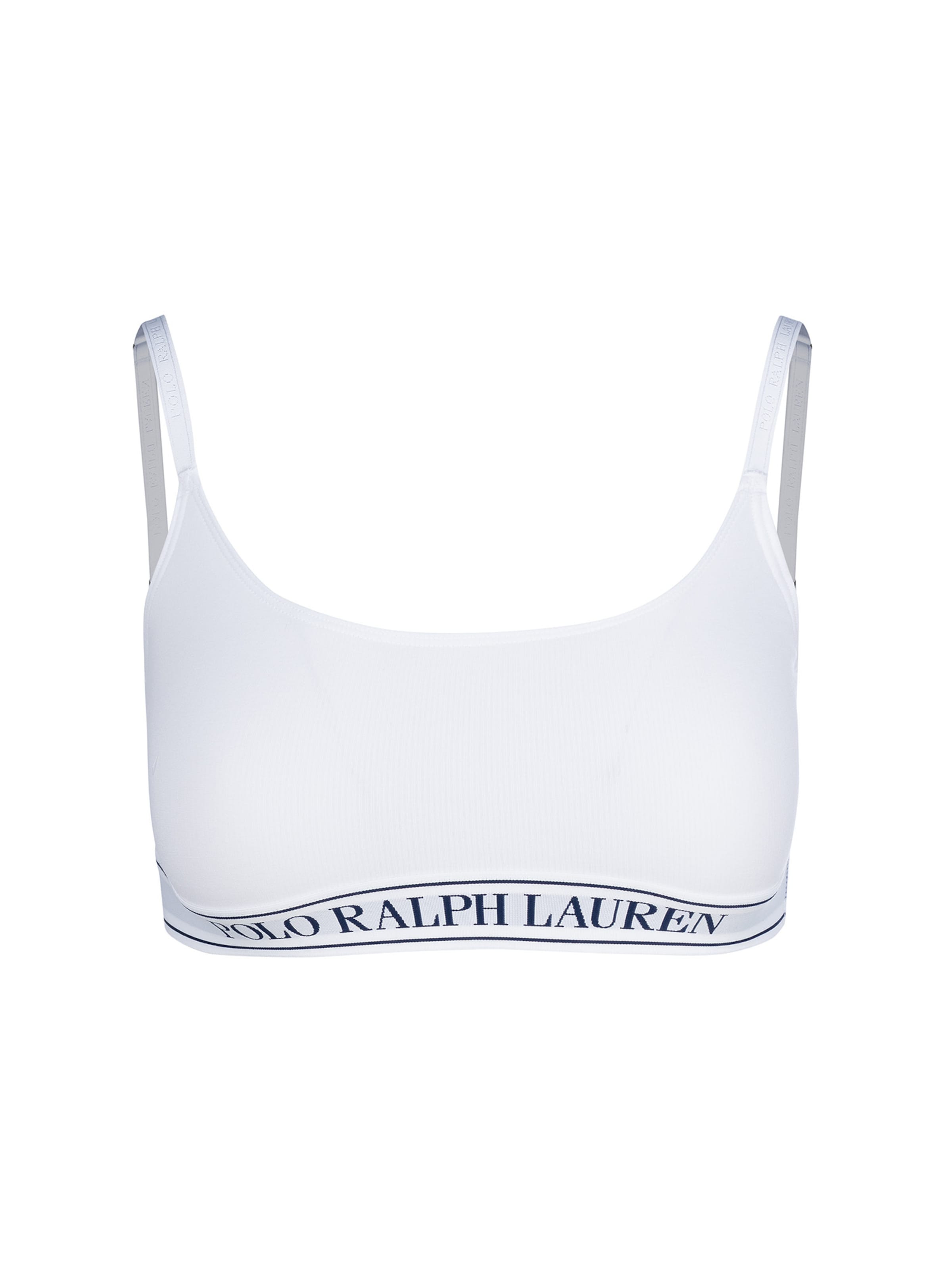 Polo Ralph Lauren Bustier BH 'Essentials' in Wit: voorkant