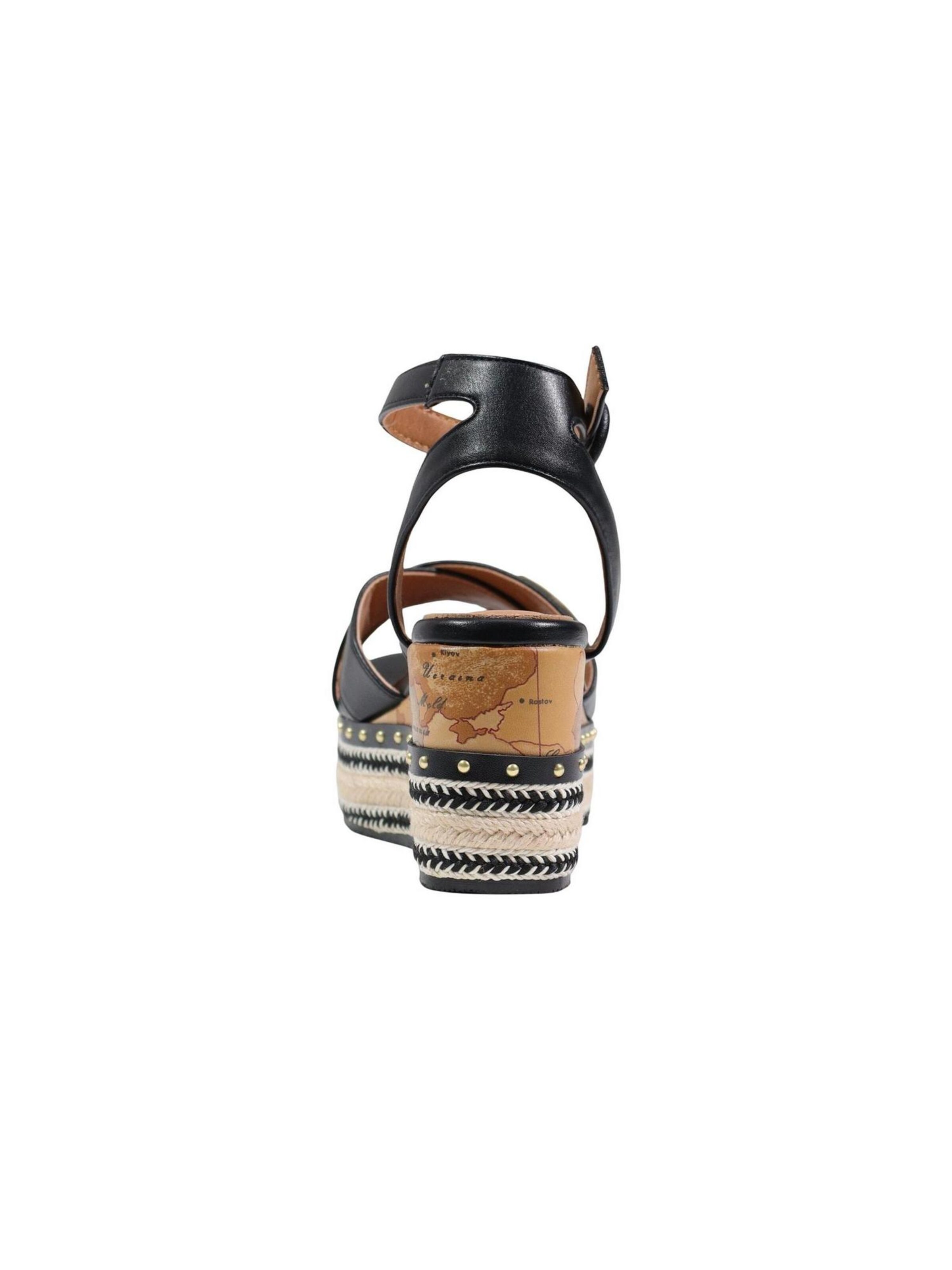Sandalo 'WEDGE H80 1402 8662' di Alviero Martini 1a clase in nero