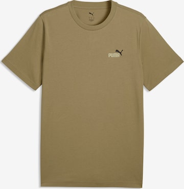 PUMA Shirt 'Essentials No. 1' in Green: front