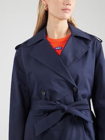 Manteau mi-saison 'C_Cotrench' BOSS en bleu