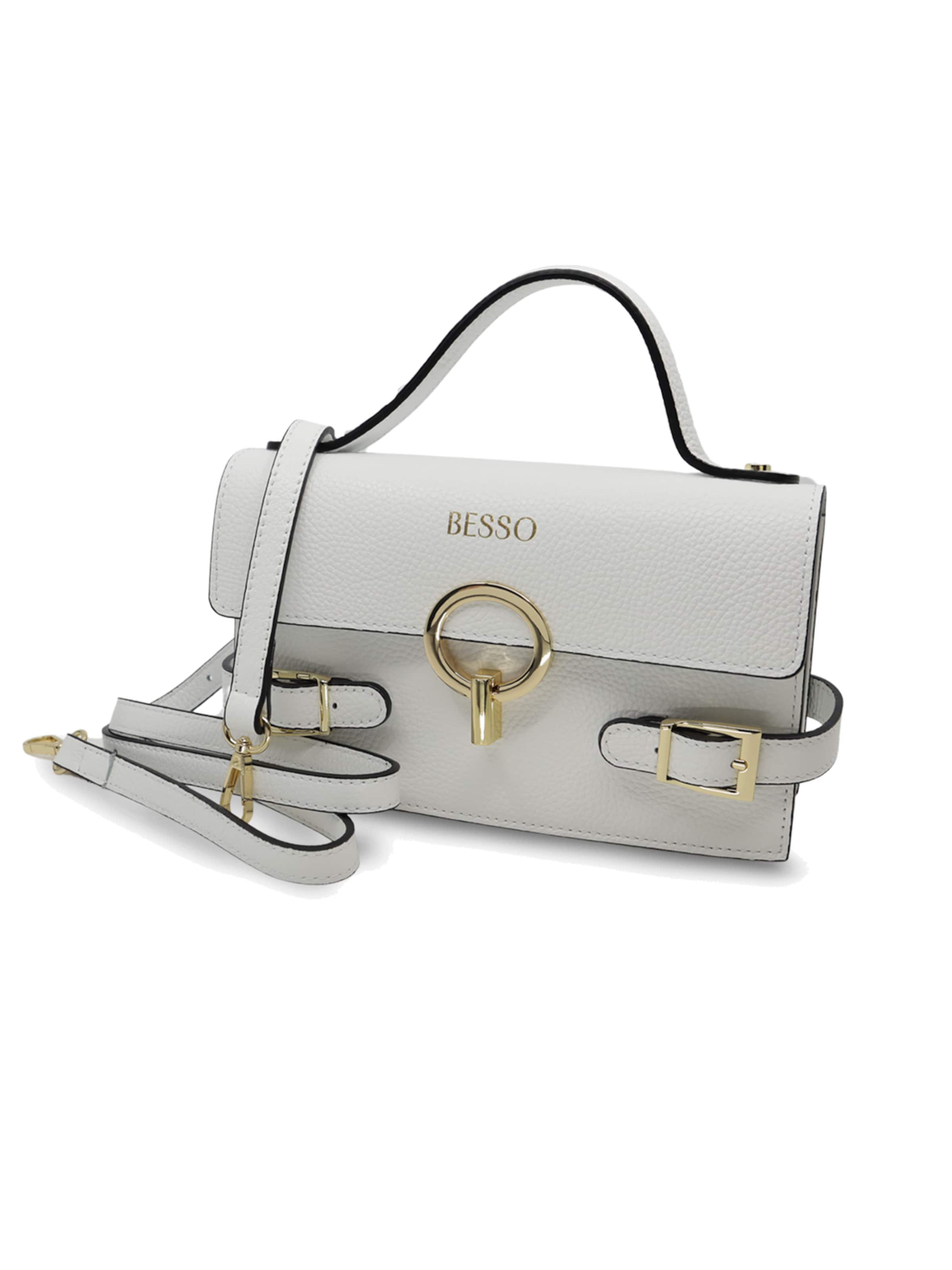 BESSO Handtas 'Splendore Chic' in Wit