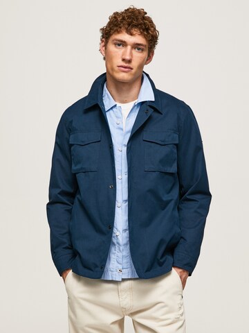 Pepe Jeans Between-Season Jacket 'CARSON' in Blue