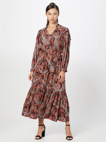 Suncoo Shirt Dress 'Calypso' in Brown: front