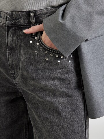 co'couture Wide leg Τζιν σε μαύρο